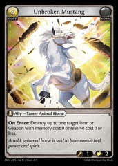 Unbroken Mustang (162) - Radiant Origins