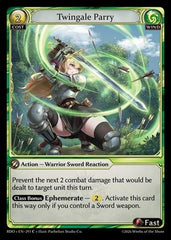 Twingale Parry (Curio Foil) (291) - Radiant Origins Foil