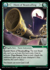Horn of Beastcalling (006) - Radiant Origins Foil