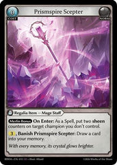 Prismspire Scepter (015) - Radiant Origins Foil