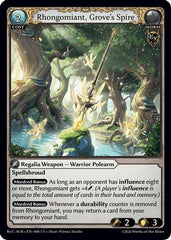 Rhongomiant, Grove's Spire (008) - Mordred Re Collection Aurelian Regent