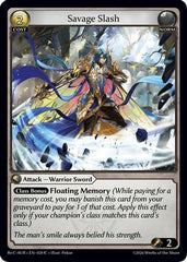 Savage Slash (020) - Mordred Re Collection Aurelian Regent