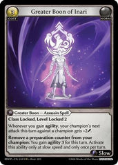 Greater Boon of Inari (010) - Radiant Origins Pantheon