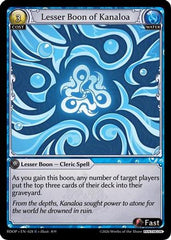 Lesser Boon of Kanaloa (028) - Radiant Origins Pantheon