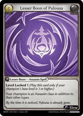 Lesser Boon of Pulousa (035) - Radiant Origins Pantheon