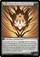Lesser Boon of Territories (042) - Radiant Origins Pantheon