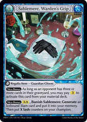 Sablemere, Warden's Grip (010) - Proxias Vault