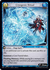 Cryogenic Ritual (Interference Curio Foil) (151) - asphodelparadise Foil