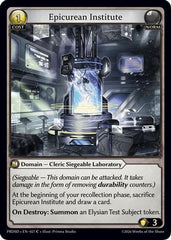 Epicurean Institute (027) - asphodelparadise Starter Decks Foil