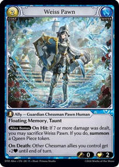 Weiss Pawn (281) - Distorted Reflections Alter Edition Foil