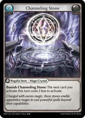 Channeling Stone (028) - Dawn of Ashes 1st Edition Foil - The Grand Archivist