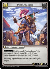 Port Smuggler (103) - Dawn of Ashes 1st Edition Foil - The Grand Archivist