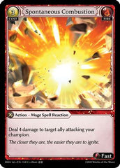 Spontaneous Combustion (154) - Dawn of Ashes 1st Edition
