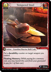 Tempered Steel (157) - Dawn of Ashes 1st Edition Foil