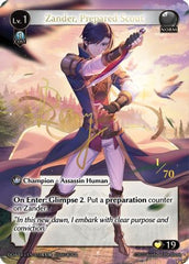 Zander, Prepared Scout (CUR) (013) - Dawn of Ashes 1st Edition Foil - The Grand Archivist