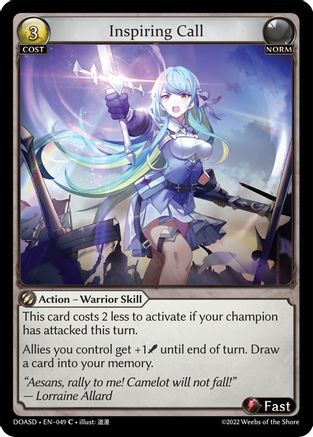 Inspiring Call (049) - Dawn of Ashes Starter Decks