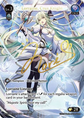 Lorraine, Crux Knight (CSR) (006) - Dawn of Ashes Starter Decks Foil