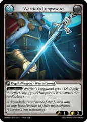 Warrior's Longsword (031) - Dawn of Ashes Starter Decks