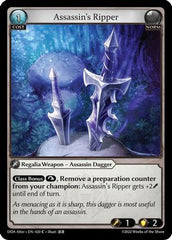 Assassin's Ripper (020) - Dawn of Ashes Alter Edition Foil - The Grand Archivist