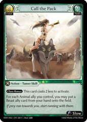 Call the Pack (268) - Dawn of Ashes Alter Edition Foil - The Grand Archivist