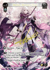 Merlin, Memory Thief (CSR) (017) - Dawn of Ashes Alter Edition Foil - The Grand Archivist