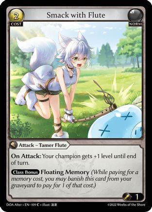 Smack with Flute (109) - Dawn of Ashes Alter Edition