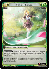 Song of Return (223) - Dawn of Ashes Alter Edition Foil - The Grand Archivist