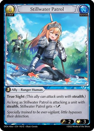 Stillwater Patrol (192) - Dawn of Ashes Alter Edition - The Grand Archivist
