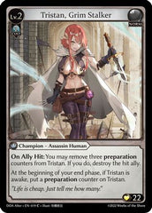 Tristan, Grim Stalker (019) - Dawn of Ashes Alter Edition