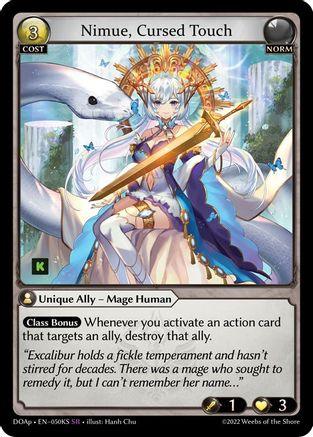 Nimue, Cursed Touch (050KS) - Dawn of Ashes Prelude - The Grand Archivist