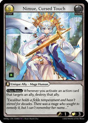 Nimue, Cursed Touch (050KS) - Dawn of Ashes Prelude - The Grand Archivist