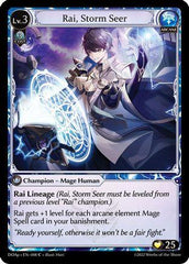 Rai, Storm Seer (008) - Dawn of Ashes Prelude - The Grand Archivist