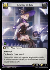 Library Witch (008) - Kickstarter Promotional Cards Foil