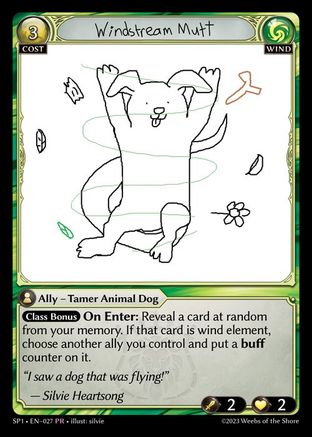Windstream Mutt (027) - Supporter Pack 1 - The Grand Archivist