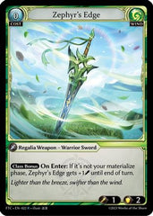 Zephyr's Edge (022) - Fractured Crown Foil