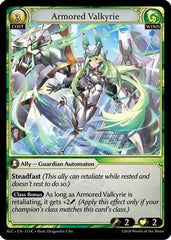Armored Valkyrie (153) - Alchemical Revolution Foil - The Grand Archivist