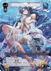 Sabrina, Spirit of Water (020) - Promotional Cards Foil