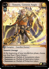 Tonoris, Genesis Aegis (015) - Alchemical Revolution Foil