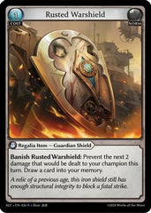 Rusted Warshield (026) - Alchemical Revolution Foil - The Grand Archivist