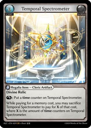 Temporal Spectrometer (029) - Alchemical Revolution