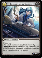 Reconstructive Surgery (072) - Alchemical Revolution Foil - The Grand Archivist
