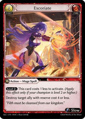 Excoriate (100) - Alchemical Revolution Foil - The Grand Archivist