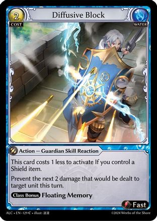 Diffusive Block (129) - Alchemical Revolution Foil - The Grand Archivist