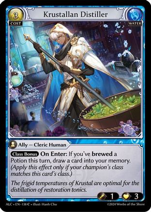 Krustallan Distiller (138) - Alchemical Revolution - The Grand Archivist