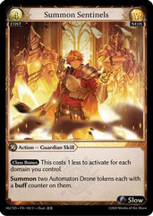 Summon Sentinels (102) - Alchemical Revolution Starter Decks