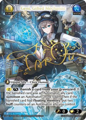 Geni, Gifted Mechanist (008) - Alchemical Revolution Event Pack Foil