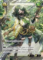Perse, Relentless Raptor (009) - Alchemical Revolution Event Pack Foil - The Grand Archivist