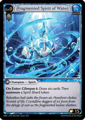 Fragmented Spirit of Water (002) - Mercurial Heart Foil - The Grand Archivist