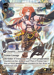 Tristan, Hired Blade (CSR) (005) - Mercurial Heart Foil - The Grand Archivist