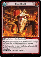 Blast Shield (016) - Mercurial Heart Foil - The Grand Archivist
